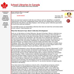 School Libraries in Canada Online!