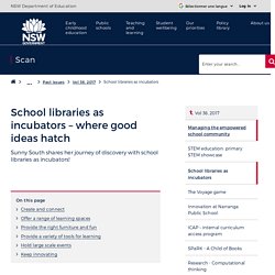 School libraries as incubators – where good ideas hatch