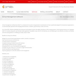 School management software system