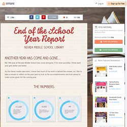 End of the School Year Report (Chrissy)