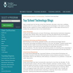 Top 50 School Technology Blogs