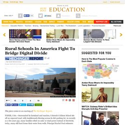 Rural Schools In America Fight To Bridge Digital Divide