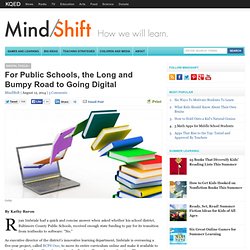 For Public Schools, the Long and Bumpy Road to Going Digital