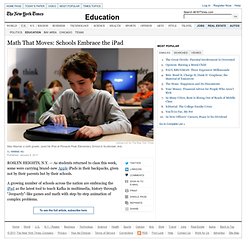 More Schools Embrace the iPad as a Learning Tool