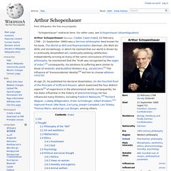 Arthur Schopenhauer