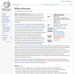 Wilbur Schramm