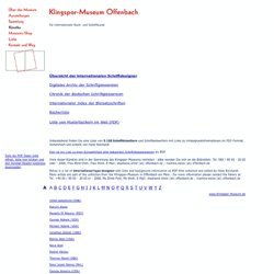 Klingspor Museum Offenbach - Internationales Buch- und Schriftkunstmuseum des 20. und 21. Jahrhunderts