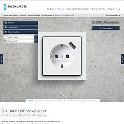 SCHUKO® USB socket outlet: Busch-Jaeger.de