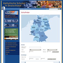 Schulfinder: Katholische Schulen in Deutschland