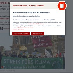 Schulstreiks am Freitag: Mehrheit der Deutschen unterstützt Proteste