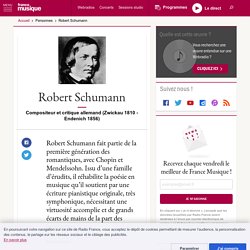 Robert Schumann - France Musique