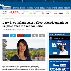Darwin ou Schumpeter ? L’évolution économique en prise avec le choc sanitaire