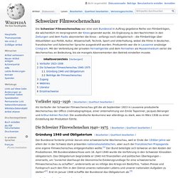 Schweizer Filmwochenschau