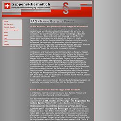 Schweizer Interessenvereinigung Treppensicherheit