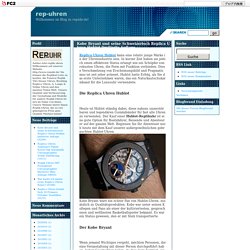 rep-uhrenKobe Bryant und seine Schweizerisch Replica Uhren Hublot limitierte Auflage