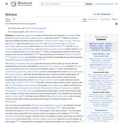 Science - Wikipedia