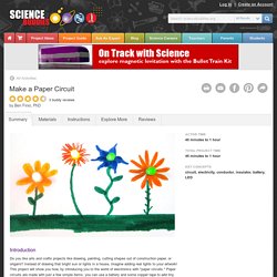 Home Science Activity: Make a Paper Circuit