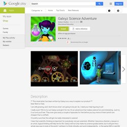 Galxyz Science Adventure - Android Apps on Google Play