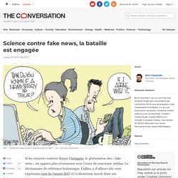 Science contre fake news, la bataille est engagée