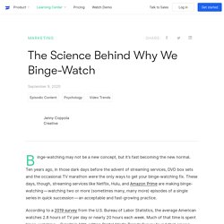 The Science Behind Why We Binge-Watch - Wistia Blog