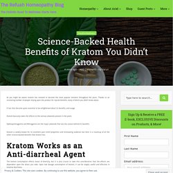 Science-Backed Health Benefits of Kratom You Didn't Know