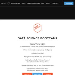 Data Science Bootcamp - 12 week career prep