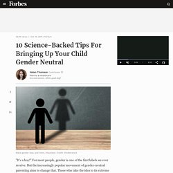 10 Science-Backed Tips For Bringing Up Your Child Gender Neutral