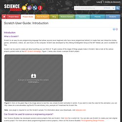 Science Buddies: Scratch User Guide: Introduction