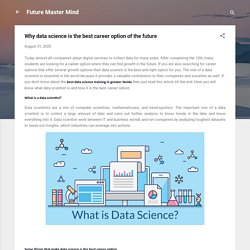 Why data science is the best career option of the future