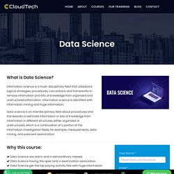 Data Science Course Online With Certification