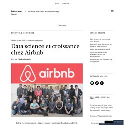 Data science et croissance chez Airbnb