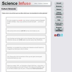 Science Infuse : Infos, Culture, Sciences
