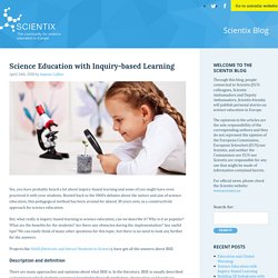 Science Education with Inquiry-based Learning