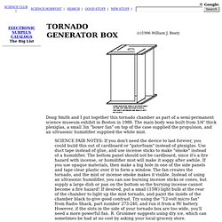 Science fair project: Tornado Box