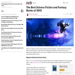 The Best Science Fiction and Fantasy Books of 2013