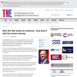 THE: Aim for the stars in science