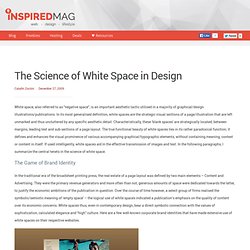 The Science of White Space in Design