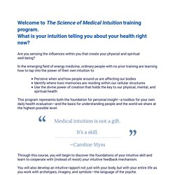 The Science of Medical Intuition Online Course
