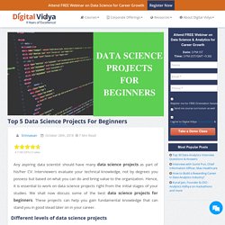 Top 5 Data Science Projects for Beginners