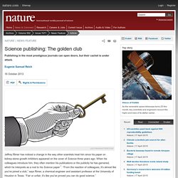 Science publishing: The golden club