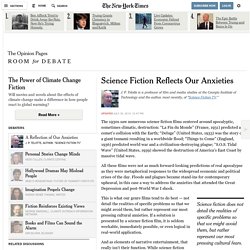 Debate on Cli-Fi - NYTimes.com