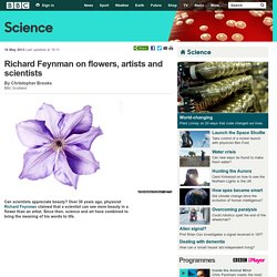 BBC Science - Richard Feynman on flowers, artists and scientists