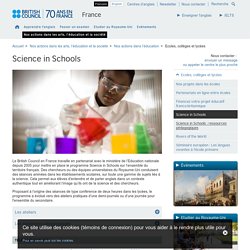 Science in Schools
