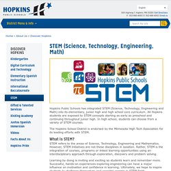 STEM (Science, Technology, Engineering, Math)