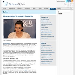 ScienceGuide: Wetenschapper liever geen Kardashian - index