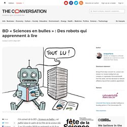BD « Sciences en bulles » : Des robots qui apprennent à lire