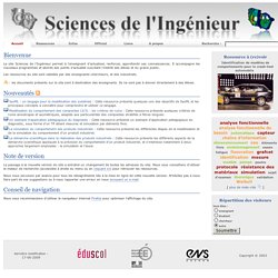 SITE + RSS ENS : Sciences de l'igénieur