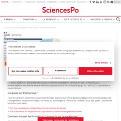 Sciences Po sur Parcoursup : comment ça marche ?