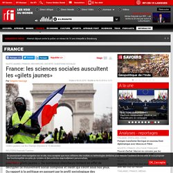 France: les sciences sociales auscultent les «gilets jaunes»