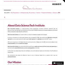 À propos de Data ScienceTech Institute